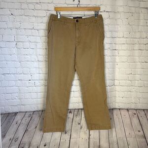 American Eagle Relaxed Straight Men’s Tan Khaki  Pants size W33 x L32
